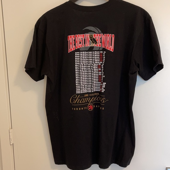 OVO Toronto Raptors 2019 Best In The World collectors item shirt - Picture 4 of 4